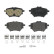 Juego de pastillas de freno P 61 122 Brembo, Miniatura 3