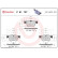 Juego de pastillas de freno P 61 127 Brembo, Miniatura 2