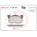 Juego de pastillas de freno P 68 015 Brembo, Miniatura 2