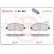 Juego de pastillas de freno P 68 062 Brembo, Miniatura 2