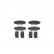 Juego de pastillas de freno P 78 020 Brembo