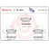 Juego de pastillas de freno P 79 012 Brembo, Miniatura 2
