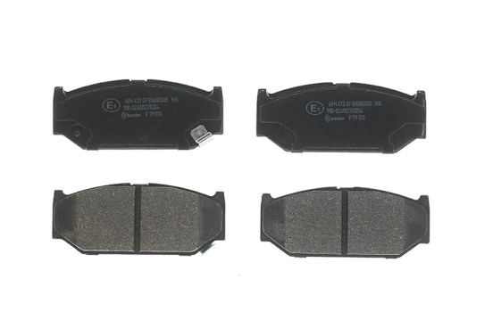 Juego de pastillas de freno P 79 031 Brembo