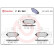 Juego de pastillas de freno P 83 042 Brembo, Miniatura 2
