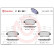 Juego de pastillas de freno P 83 051 Brembo, Miniatura 2