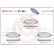Juego de pastillas de freno P 83 094 Brembo, Miniatura 2