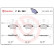 Juego de pastillas de freno P 85 082 Brembo, Miniatura 2