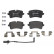 Juego de pastillas de freno P 85 150 Brembo