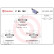 Juego de pastillas de freno P 85 162 Brembo, Miniatura 2
