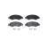 Juego de pastillas de freno P B1 002 Brembo, Miniatura 3
