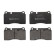 Juego de pastillas de freno P02002 Brembo, Miniatura 3