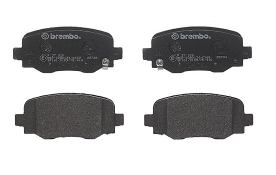 Juego de pastillas de freno P37020 Brembo, Imagen 3