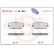 Juego de pastillas de freno P49044 Brembo, Miniatura 2