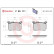 Juego de pastillas de freno P50111 Brembo, Miniatura 2