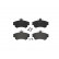 Juego de pastillas de freno P54036 Brembo