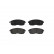 Juego de pastillas de freno P56021 Brembo