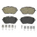 Juego de pastillas de freno P61128 Brembo, Miniatura 3