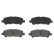 Juego de pastillas de freno P83138 Brembo