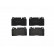 Juego de pastillas de freno P85122 Brembo