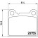 Juego de pastillas de freno P86002 Brembo, Miniatura 2