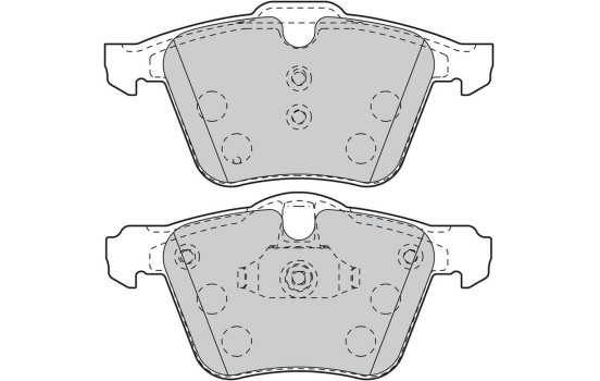 PASTILLA DE FRENO 601007 Valeo, Imagen 2