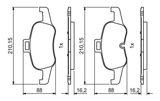 Pastillas de freno BP1994 Bosch, Imagen 5
