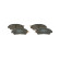 Pastillas de freno BP2006 Bosch