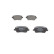 Pastillas de freno BP2030 Bosch