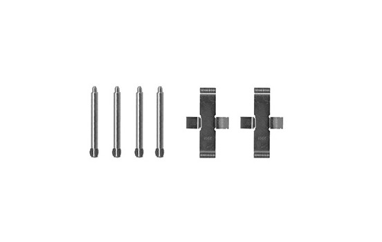 Kit de accesorios, pastilla de freno de disco, Imagen 2