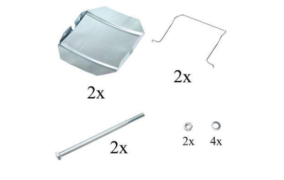 Kit de accesorios, pastilla de freno de disco