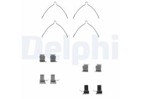 Kit de accesorios, pastilla de freno de disco
