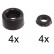 Kit de reparación, cilindro de freno de rueda 53369 ABS