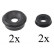 Kit de reparación, cilindro de freno de rueda 53770 ABS