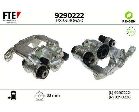 pinza de freno 9290222 FTE