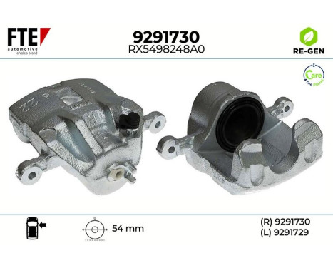 pinza de freno 9291730 FTE