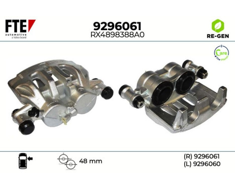pinza de freno 9296061 FTE
