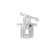 Pinza de freno trasera derecha CR730 Bosch