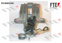 Pinza de freno trasera izquierda RX389822A0 FTE