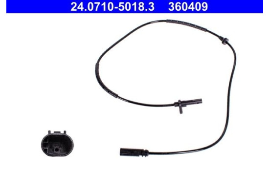 Sensor ABS 24.0710-5018.3 ATE, Imagen 2