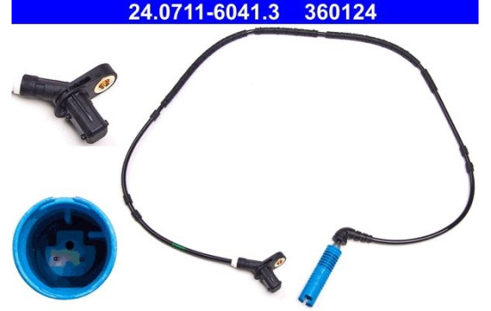 Sensor ABS 24.0711-6041.3 ATE, Imagen 2