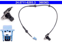 Sensor ABS 24.0711-6203.3 ATE