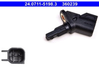 Sensor de velocidad de la rueda 24.0711-5198.3 ATE
