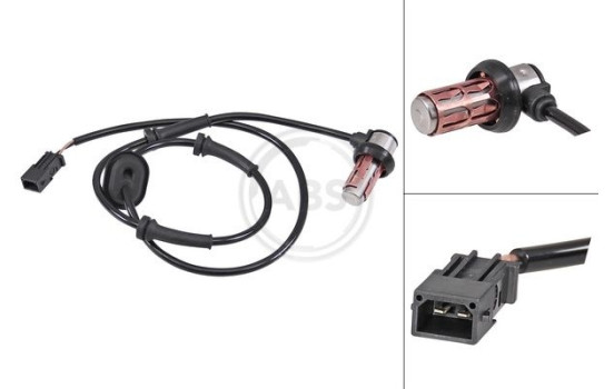 Sensor de velocidad de la rueda 30186 ABS