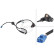 Sensor de velocidad de la rueda 30198 ABS