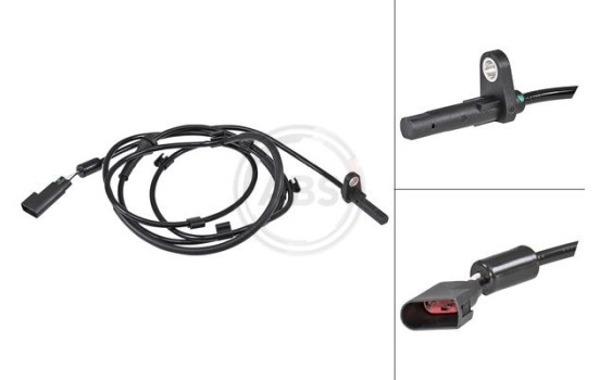 Sensor de velocidad de la rueda 30214 ABS