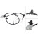 Sensor de velocidad de la rueda 30223 ABS