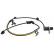 Sensor de velocidad de la rueda 30547 ABS