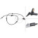Sensor de velocidad de la rueda 30729 ABS