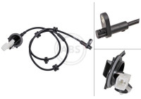 Sensor de velocidad de la rueda 30800 ABS