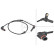 Sensor de velocidad de la rueda 30843 ABS